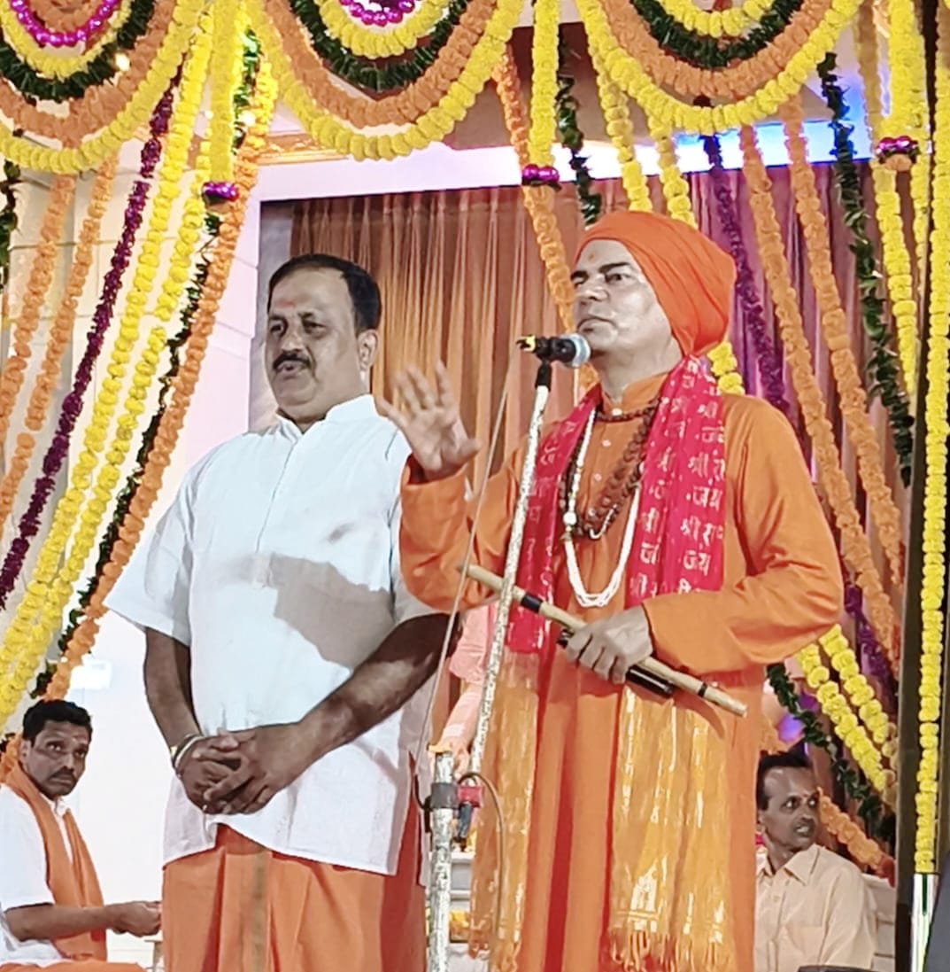 परमपूज्य स्वामी गगनगिरी महाराज आश्रम में गुरु पूर्णिमा सप्ताह भक्ति, योग एवं लोककल्याण के विविध कार्यक्रमों के साथ संपन्न
